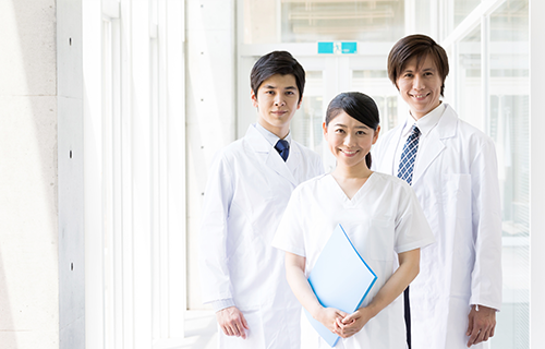 医療チームのサポートを受けられる